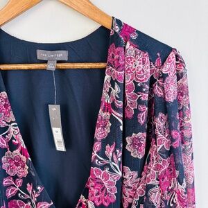 The Limited Floral Wrap Top NWT Size 0X